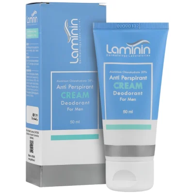 کرم ضد تعریق دئودرانت آقایان لامینین ۵۰ میلی لیتری