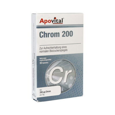 Apovital Chrom 200 mcg 30 Tablets