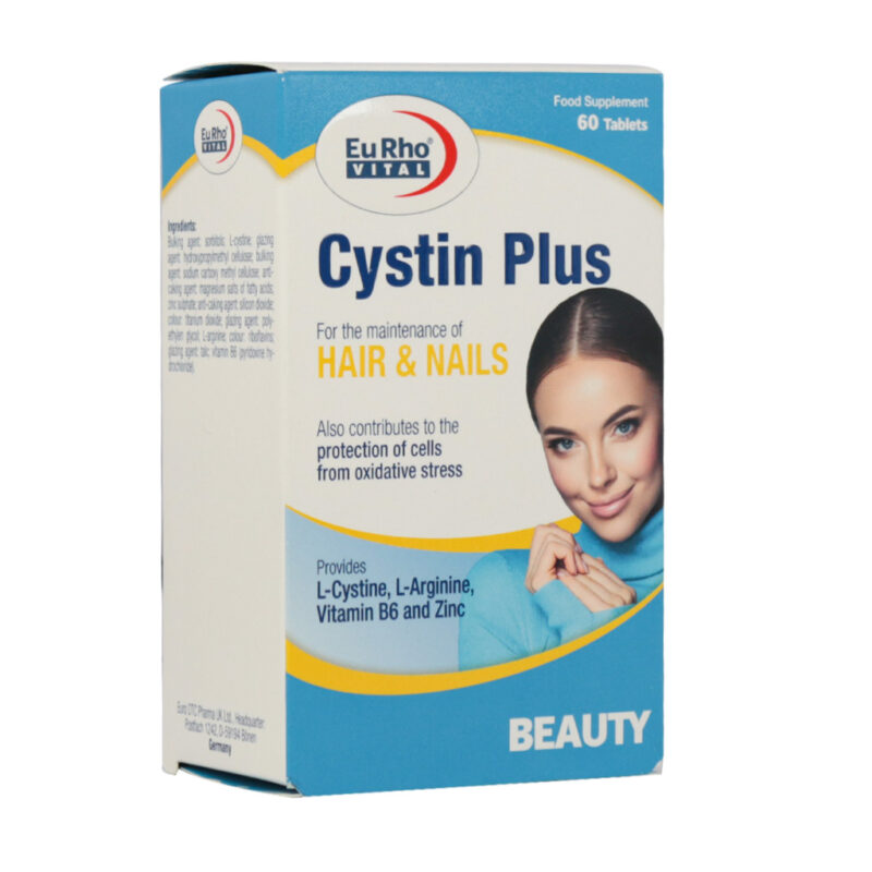 قرص سیستین پلاس یوروویتال 60 عدد Eurhovital Cystin Plus 60 Tablets