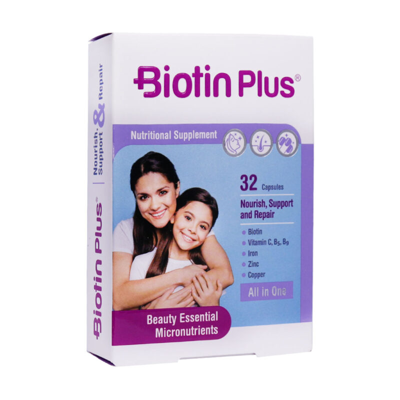 کپسول بیوتین پلاس فارمد سلامت سینا 32 عدد Pharmed Salamat Sina Biotin Plus 32 Caps