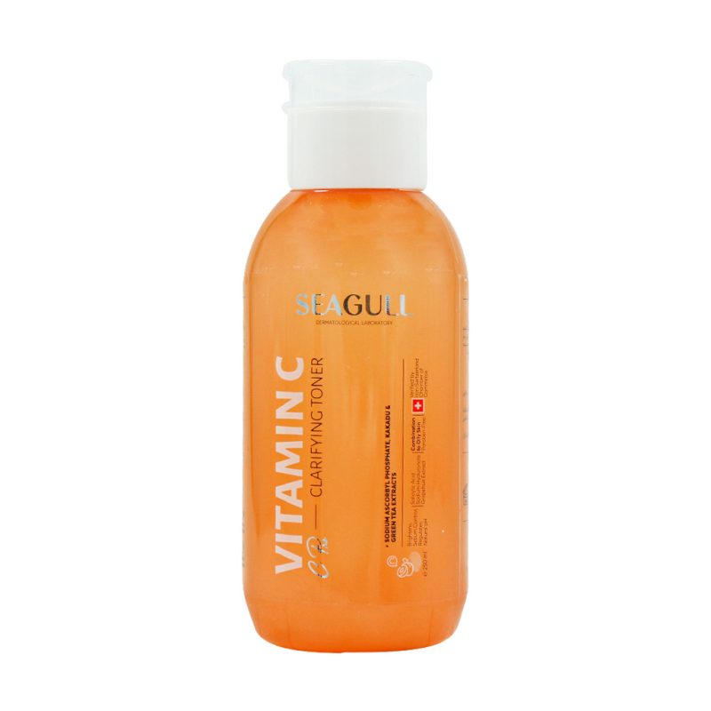 تونر روشن کننده ویتامین C سی گل مناسب پوست های چرب مختلط و دارای آکنهSeagull Clarifying Tonic With Vitamin C For Oily Skins 