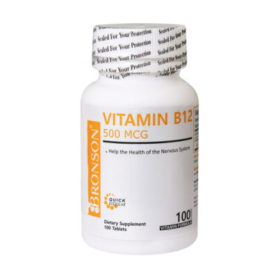 قرص ویتامین B12 برونسون Bronson Vitamin B12 Tabs