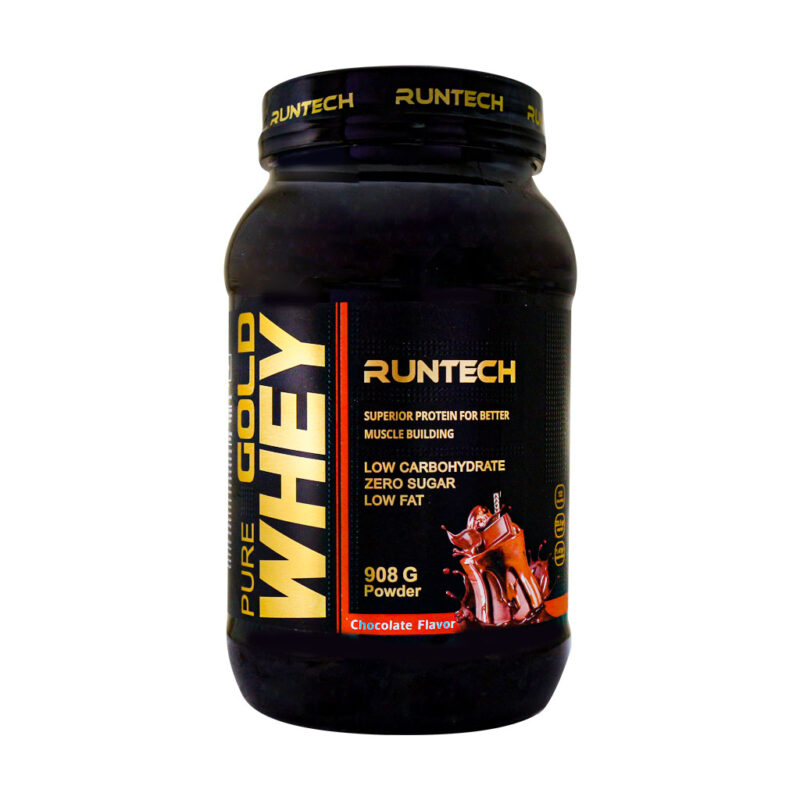 پودر پروتئین وی گلد رانتک 908 گرم Runtech Gold Whey Powder 908 g