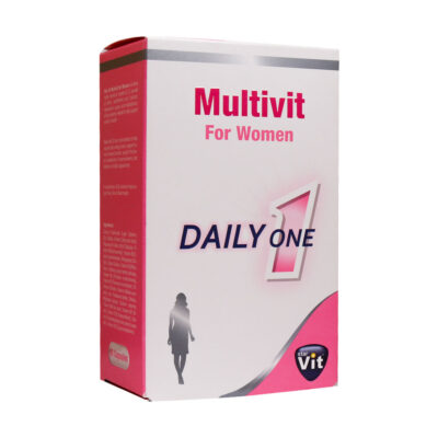 کپسول مولتی ویت بانوان استار ویت 60 عدد Starvit Multivit For Women 60 Capsules