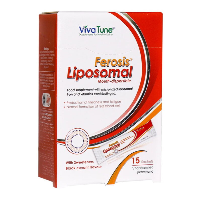 ساشه لیپوزومال فروسیس ویواتیون 15 عدد Viva Tune Ferosis Liposomal 15 Sachets