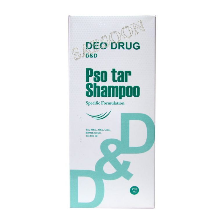 شامپو حاوی اسید لاکتیک پسوتار لیتر دئودراگ DEO DRUG PSO Tar Shampoo