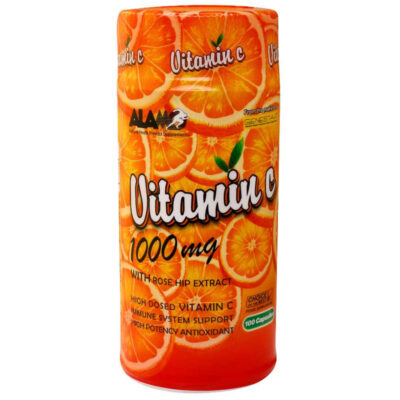 کپسول ویتامین C 1000 میلی گرم آلامو 100 عدد Alamo Vitamin C 1000 mg 100 Caps