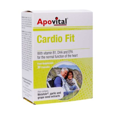 کپسول کاردیوفیت آپوویتال 30 عدد Apovital Cardio Fit 30 Capsules