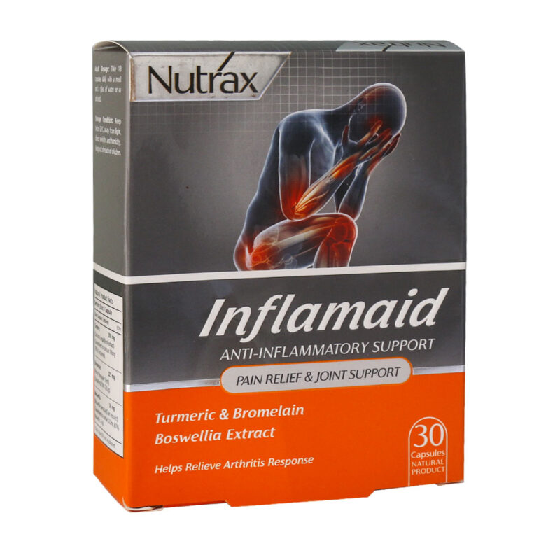 کپسول اینفلامید نوتراکس 30 عدد Nutrax Inflamaid 30 Caps