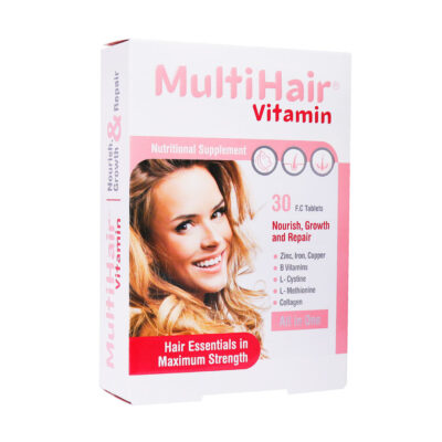 قرص مولتی هیر ویتامین فارمد سلامت سینا 30 عدد Pharmed Salamat Sina Multi Hair Vitamin 30 Tablets