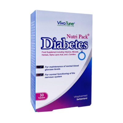 قرص دیابتس نوتری پک ویواتیون 30 عدد Vivatune Nutri Pack Diabets 30 Tablets