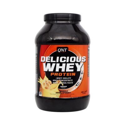 پودر دلیشس وی کیو ان تی 1 کیلوگرم QNT Delicious Whey Protein 1 kg