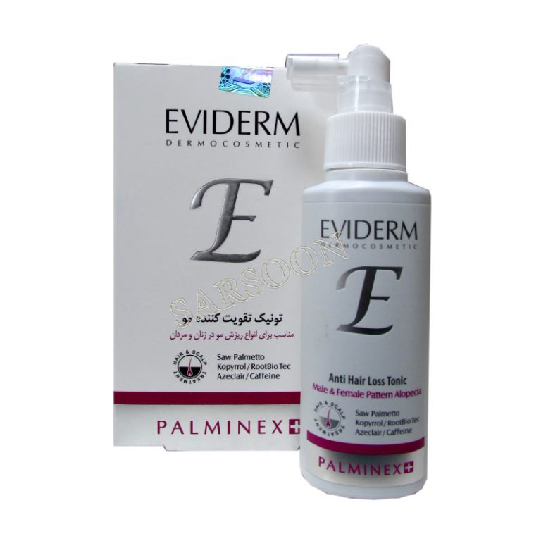 تونیک تقویت کننده مو پالمینکس پلاس اویدرم Eviderm Palminex Plus Anti