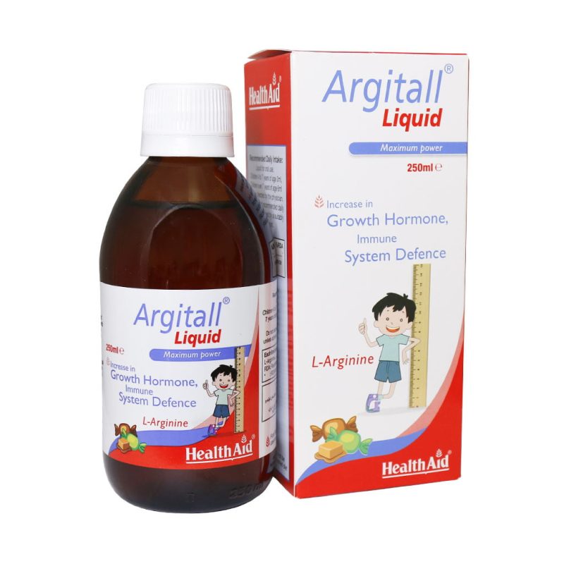 شربت آرژیتال هلث اید 250 میلی لیتر Health Aid Argitall Liquid 250 ml