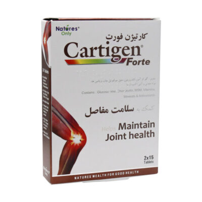 قرص کارتیژن فورت نیچرز اونلی ۳۰ عددی Natures Only Cartigen Forte 30 Tabs