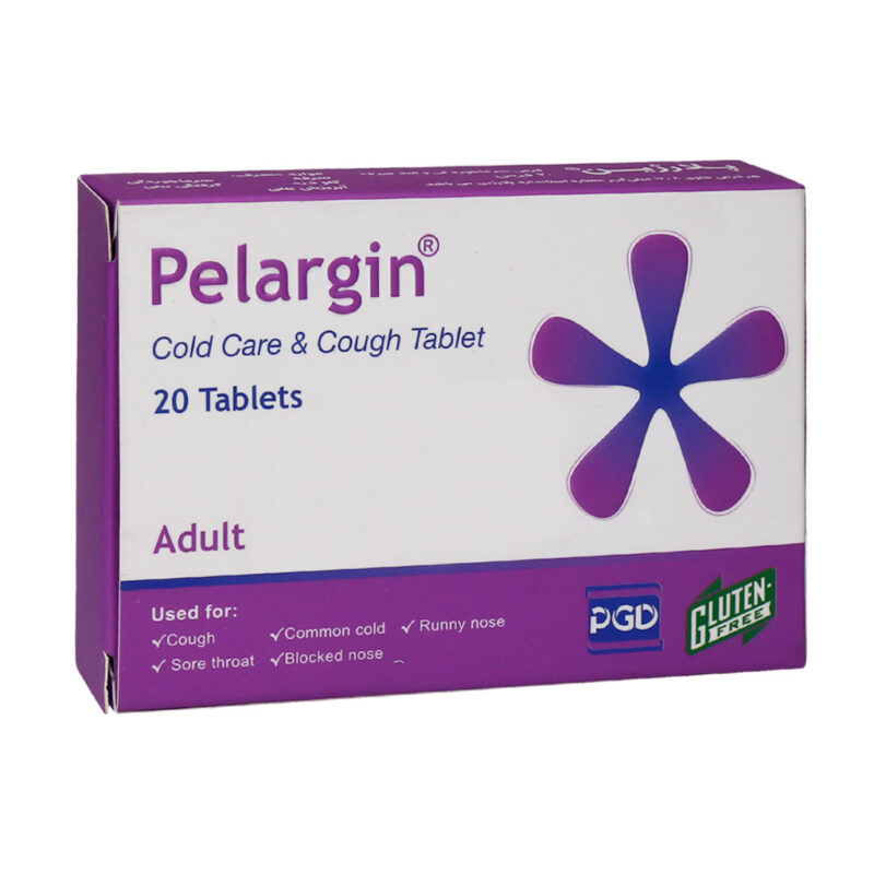 قرص پلارژین پارس گیتا دارو 20 عدد Pars Gita Darou Pelargin 20 Tablets