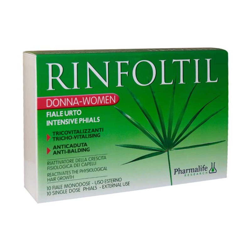 سرم تقویت کننده موی بانوان رینفولتیل فارمالایف ۱۰ ویال Pharmalife Rinfoltil Anti-Balding Serum 10 Phials