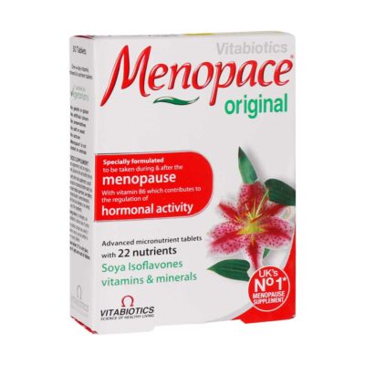 قرص منوپیس ویتابیوتیکس اورجینال مخصوص بانوان ۳۰ عدد Vitabiotics Menopace Orginal 30 Tabs