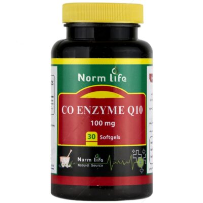 قرص کوآنزیم کیوتن 30 میلی گرم گلدن لایف 60 عدد Golden Life Co-Enzyme Q10 30 mg 60 Tablets