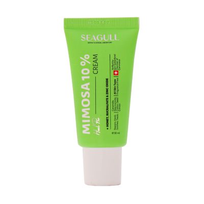 کرم میموزا 10 درصد سی گل بازسازی کننده پوست Seagull Mimosa 10% Healing Cream 30ml