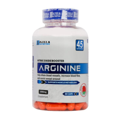 کپسول آرژنین 1000 میلی گرم استلا نوتریشن 90 عدد Istela Nutrition Arginine 1000 Mg 90 Caps