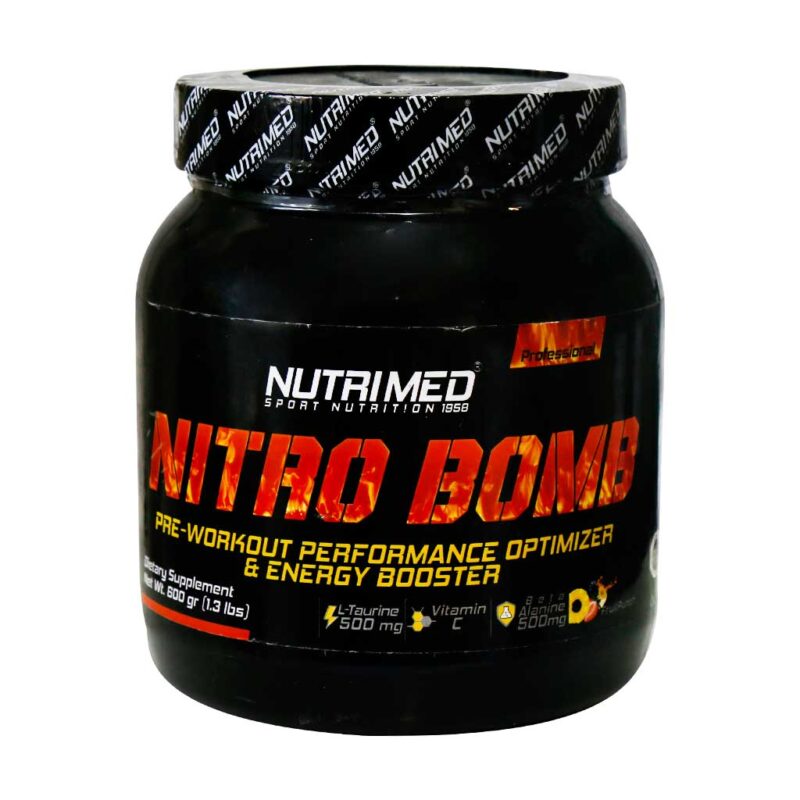 پودر نیترو بمب نوتریمد 600 گرم Nutrimed Nitro Bomb Powder 600 g