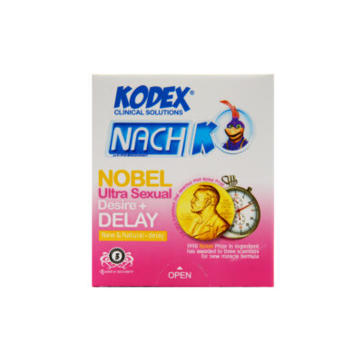 کاندوم تاخیری نوبل کدکس 3عدد Kodex Nobel Ultra Sexual Delay Condom 3pcs
