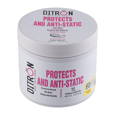 ماسک مو دیترون حاوی روغن نارگیل 400 میلی لیتر Ditron Hair Therapy With Herbal Oil