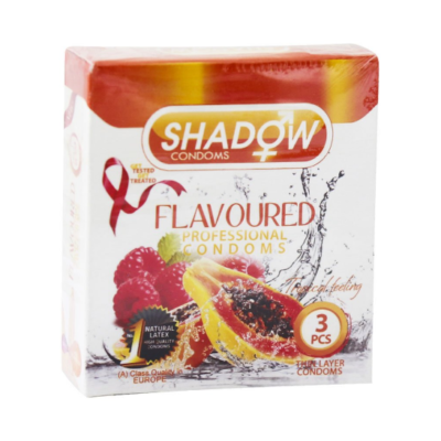 کاندوم شادو مدل Flavoured بسته 3 عدد