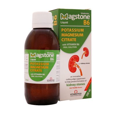 شربت مگستون B6 ویتابیوتیکس 200 میلی لیتر Vitabiotics Magstone B6 Liquid 200 ml