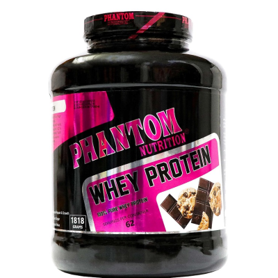 پودر پروتئین وی فانتوم نوتریشن 1818 گرمی با طعم شکلات Phantom Nutrition Whey Protein Powder 1818 gr