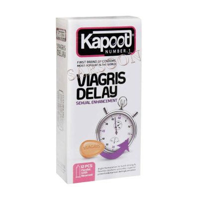 کاندوم کاپوت مدل Viagris Delay تعداد ۱۲ عدد