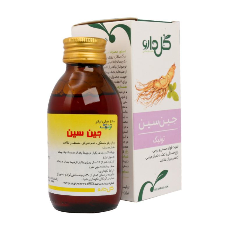 تونیک جین سین 12ه گل دارو