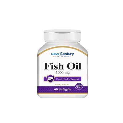 New Century Fish Oil 1000 Mg 60 Softgels