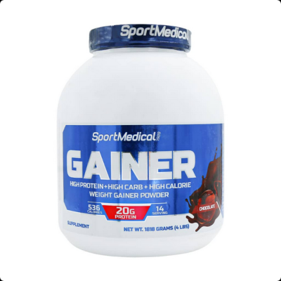 پودر گینر 1818 گرمی اسپرت مدیکال شکلاتی Sport Medical Gainer 1818 gr