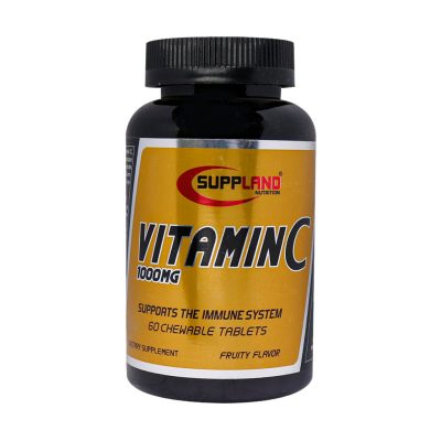 Suppland Nutrition Vitamin C 1000mg 60 Chewable Tablets