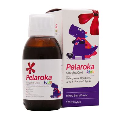 شربت ضد سرفه و سرماخوردگی پلاروکا کیدز فاران شیمی مناسب کودکان 120 میلی لیتر