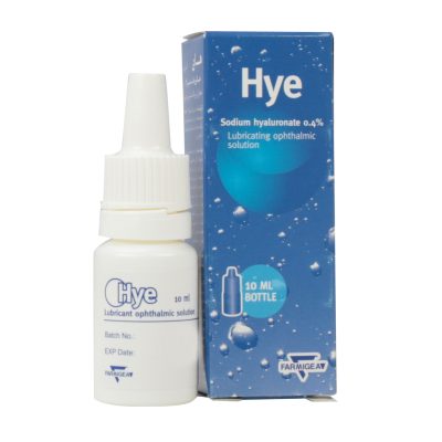 قطره استریل چشمی اشک مصنوعی های 10 میلی لیتر Farmigea SpA Hye Lubricating ophthalmic solution 10 ml