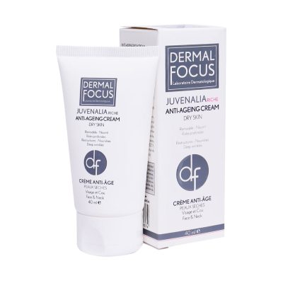 Dermal Focus Juvenalia Riche Anti Ageing Cream for Dry Skin ۴۰ ml