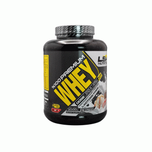 پودر پرمیوم وی 100 درصد ال اس پی 2 کیلویی با طعم بستنی LSP 100% Premium Whey Protein 2000 g