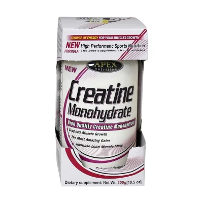 کراتین مونوهیدرات اپکس ۳۰۰ گرم Apex Creatine Monohydrate ۳۰۰ g