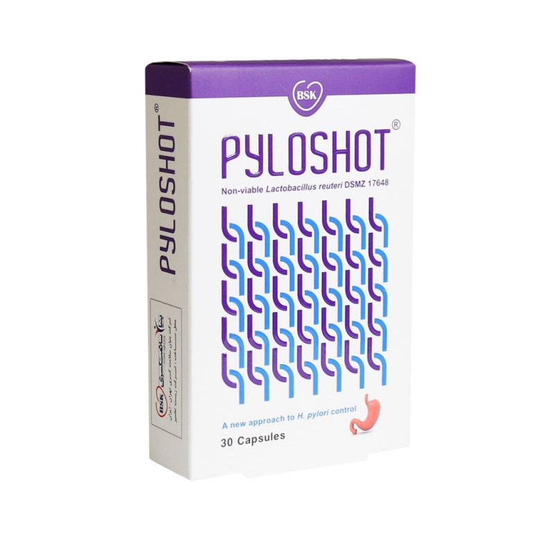 کپسول پایلوشات بی اس کی ۳۰ عدد BSK Pyloshot ۳۰ Capsules