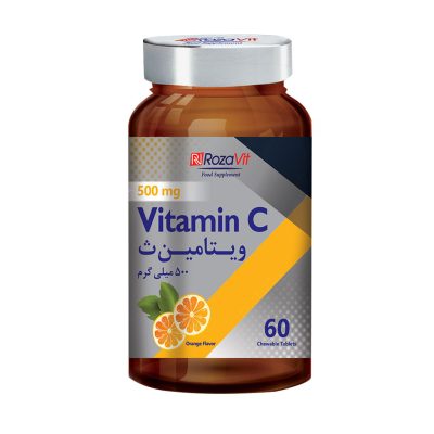 Rozavit Vitamin C ۵۰۰ Mg ۶۰ Chewab Tablets