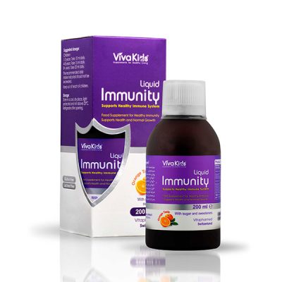 شربت ایمیونیتی ویواکیدز ۲۰۰ میلی لیتر Viva Kids Immunity Liquid ۲۰۰ ml