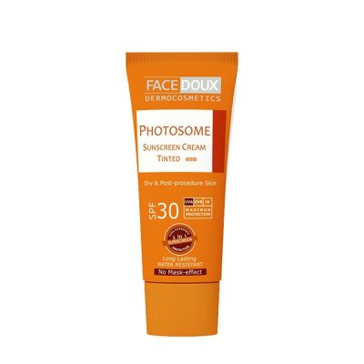 کرم ضد آفتاب رنگی فوتوزوم پوست خشک SPF 30 (بژ متوسط) Photosome Sunscreen Cream Tinted SPF3