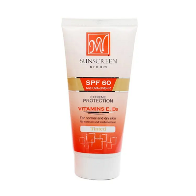 کرم ضد آفتاب رنگی SPF60 مای - انواع پوست ها MY Sunscreen Tinted Cream SPF60