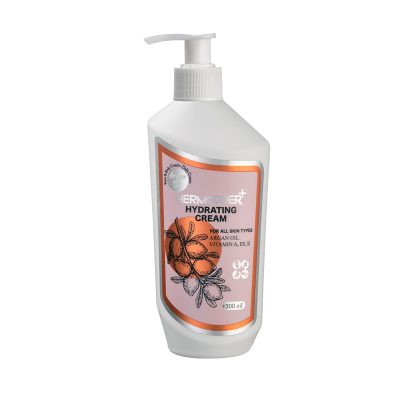 کرم آبرسان پمپی هرمودر حاوی روغن آرگان - 300 میلی لیتر HERMODER PUMPY MOISTURIZING CREAM CONTAINING ARGAN OIL