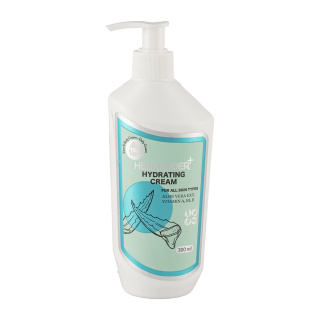 کرم آبرسان آلوئه ورا مناسب انواع پوست 300میل هرمودر Hermooder Aloevera Hydrating Cream For All Skin Types 300ml