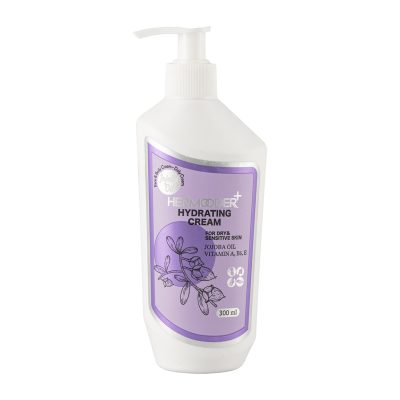 کرم آبرسان پمپی جوجوبا هرمودر300 میل Hermoder pumpy jojoba moisturizing cream 300ml