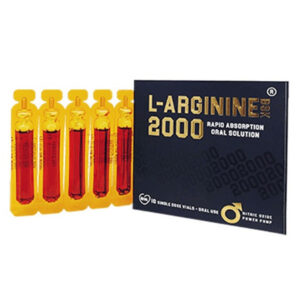 ویال ال آرژینین بی اس کی 2000 میلی گرم 10 عددی L Arginine BSK 2000 mg